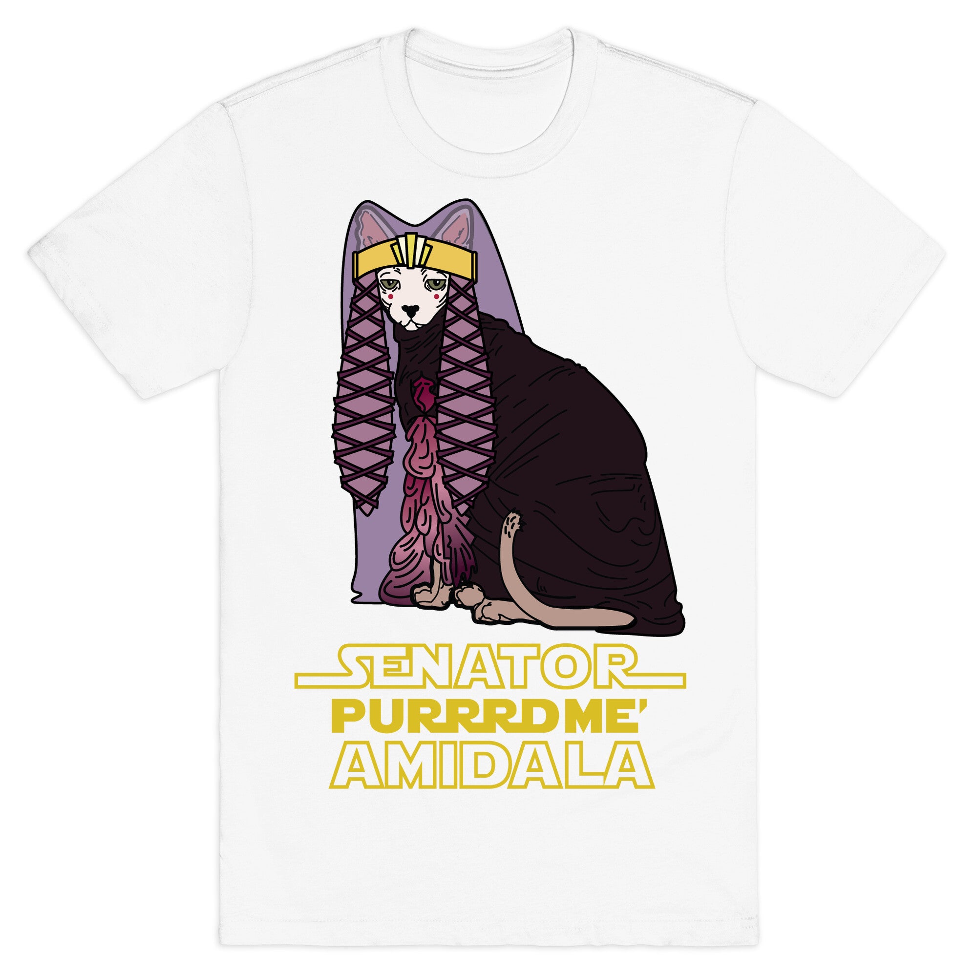 Senator Purrrdme Amidala T-Shirt